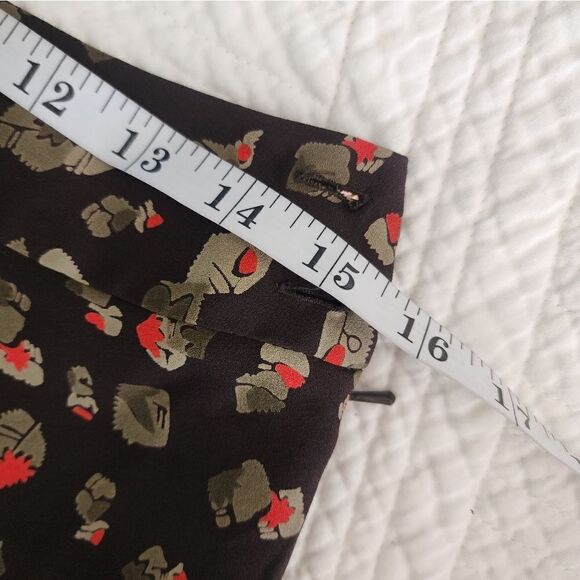 Jones new york silk fully lined fall skater skirt - Picture 4 of 10